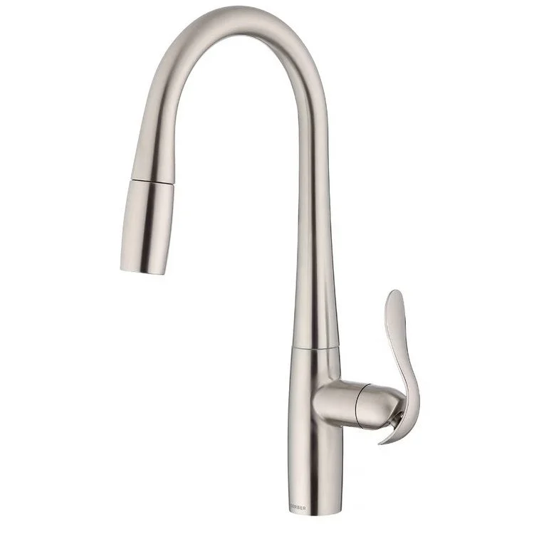 Kitchen Faucet Selene 1 Lever ADA Stainless Steel 1.75 Gallons per Minute