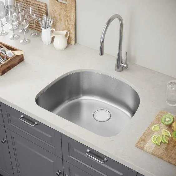 Nirali Glen Stainless Steel Single Bowl Kitchen Sink in 304 Grade