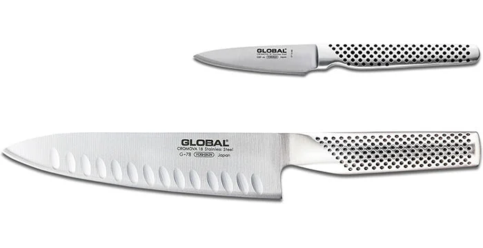 Global  2 Piece Cook's Set G-78 & GSF-46