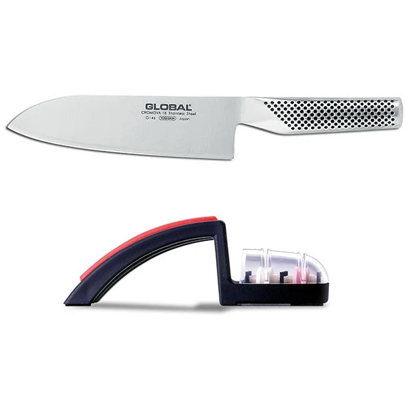 Global G46220BR 2 Piece Knife Set