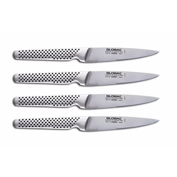 Global 4 Piece Steak Knife Set