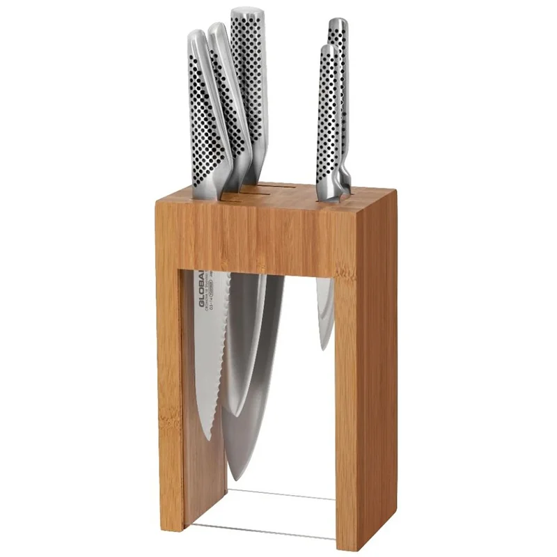 Global Osaka 6 Piece Knife Block Set