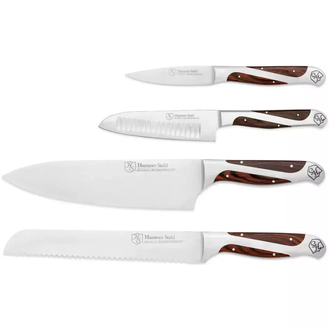 Hammer Stahl 4 Piece Cutlery Essentials