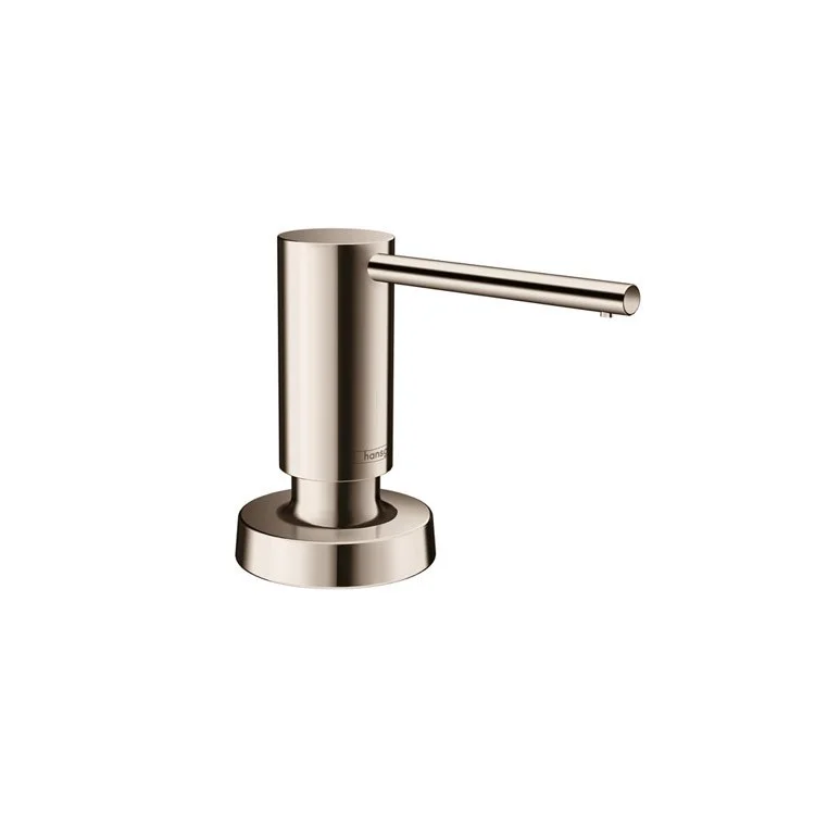 Soap Dispenser Talis Polished Nickel Deck Mount Plastic Metal Pump 16 Fluid Ounce