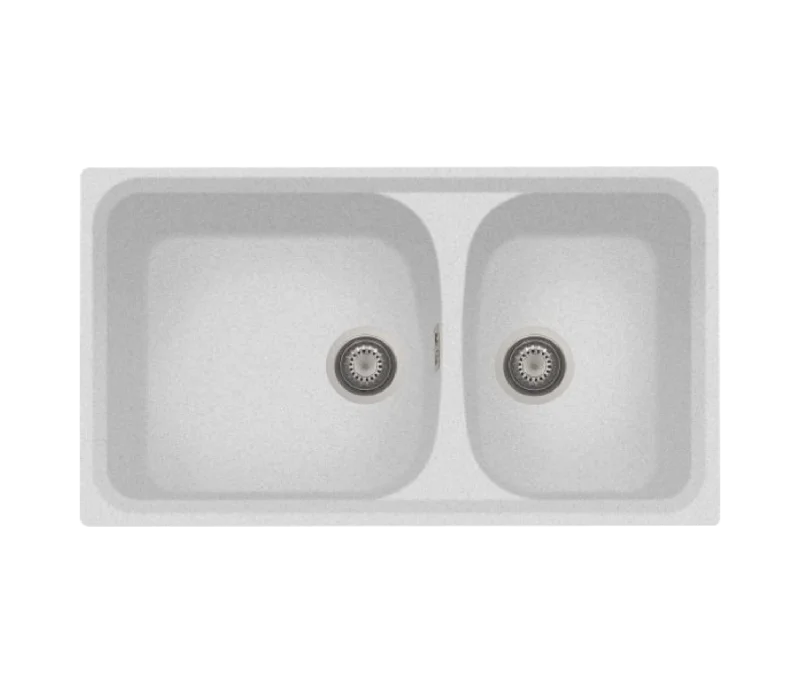 Nirali Harmony LV-2 Kitchen Sink in Quartz