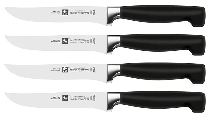 Zwilling J.A. Henckels Four Star 4 Piece Steak Knife Set