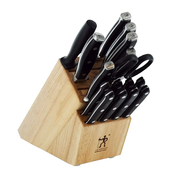 J.A. Henckels International Forged Premio 17 Piece Knife Block Set