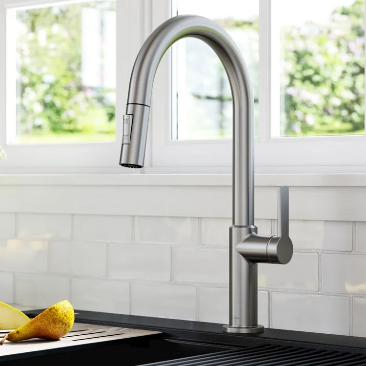 Oletto Single Handle Pull Down Kitchen Faucet