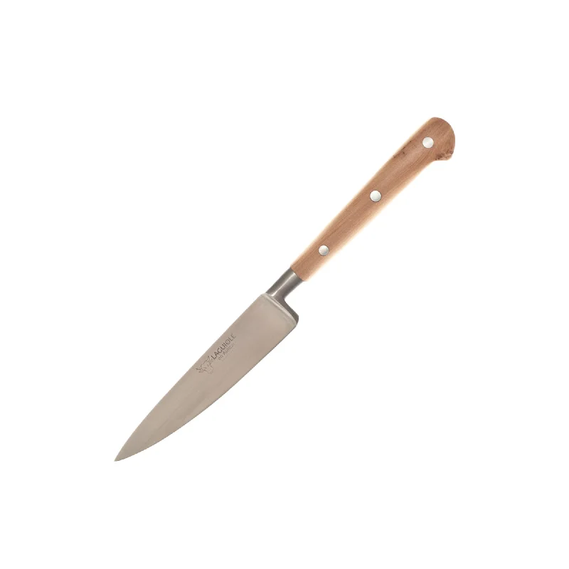 Laguiole En Aubrac Paring Knife 10cm Juniper Wood