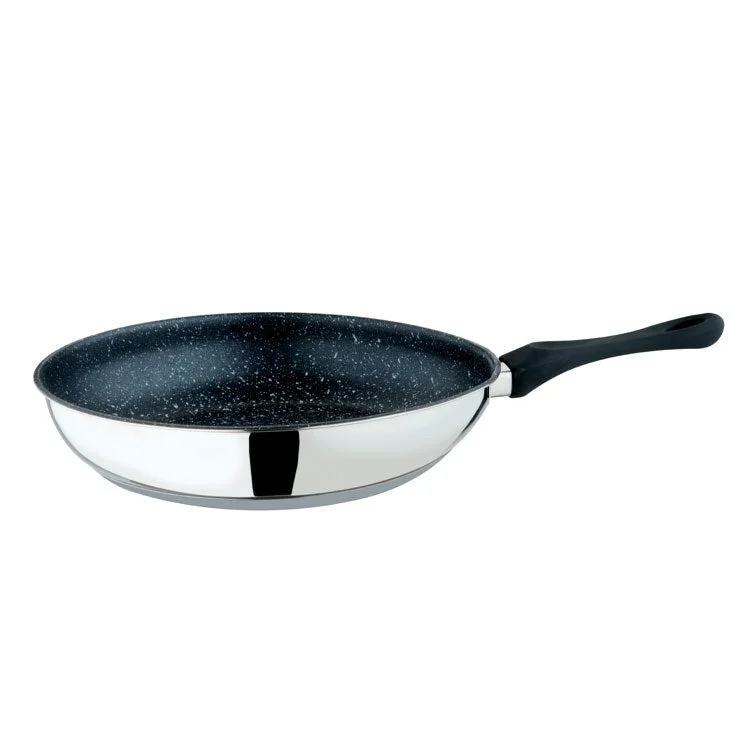 Fantasia Stone 13" 18/10 Stainless Steel Non-Stick Frying Pan