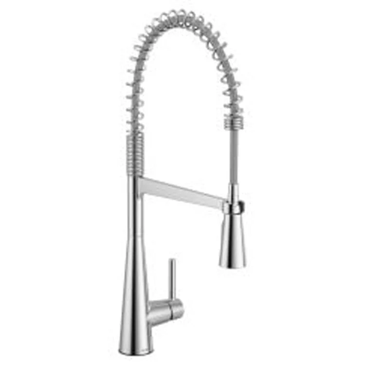 Kitchen Faucet Sleek 1 Lever ADA Chrome Pull Down 1 Hole