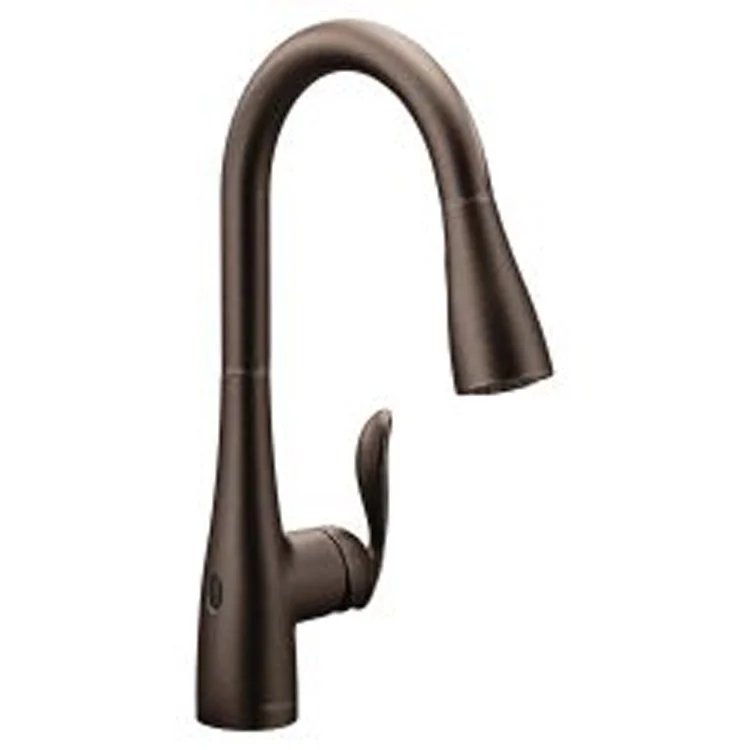 Kitchen Faucet Arbor MotionSense Wave 1 Lever ADA Oil Rubbed Bronze High Arc 1/3 Hole 1.5 Gallons per Minute