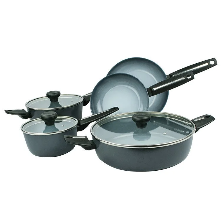 Azul Gres Eight-Piece Cookware Set