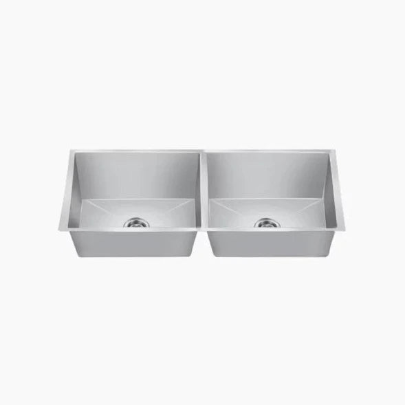 Nirali Marvin Stainless Steel Double Bowl Kitchen Sink in 304 Grade