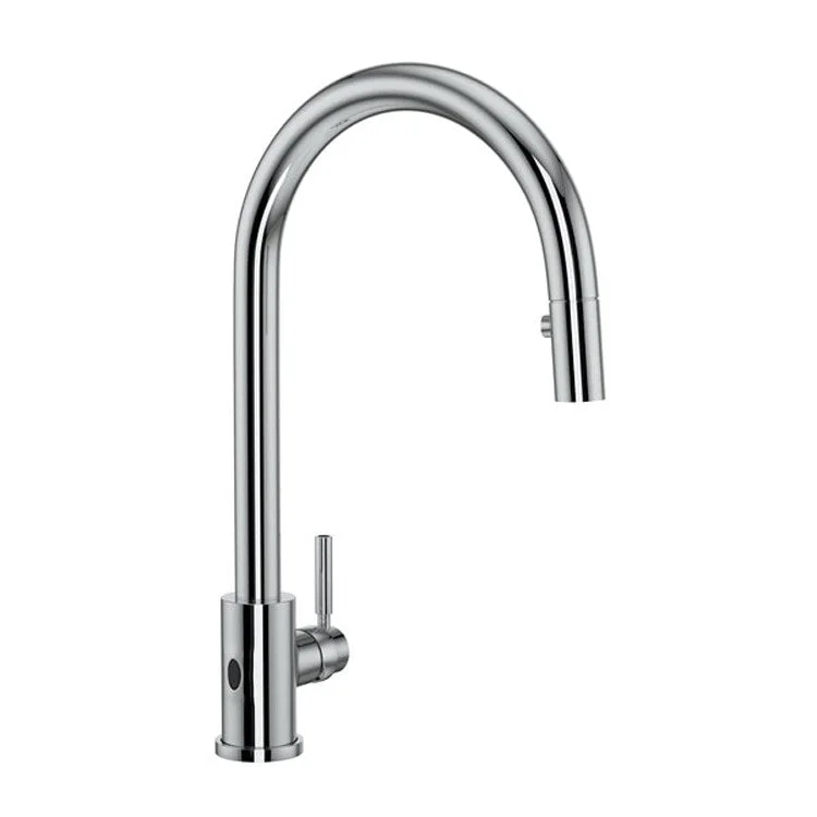 Kitchen Faucet Holborn with Touchless Technology 1 Lever Polished Chrome Pull Down C-Spout Touchless Senses Presence 1.75 Gallons per Minute