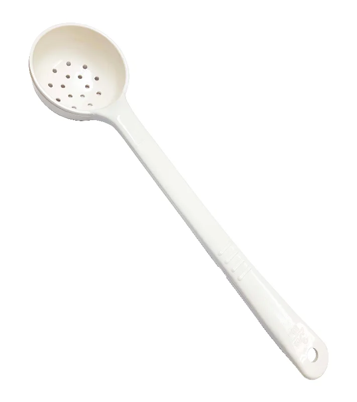 Plastic Measure Misers Long Handle Perforated Portion Spoon