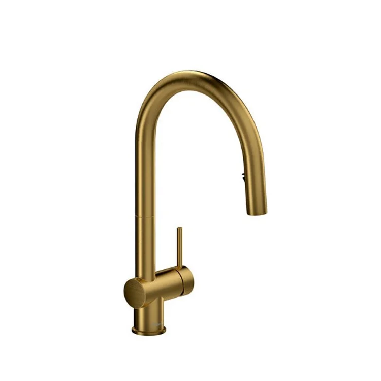 Kitchen Faucet Azure with Spray 1 Lever Brushed Gold 1.5 Gallons per Minute