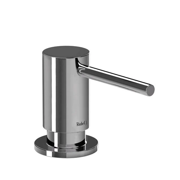 Soap Dispenser Chrome Deck Mount Brass Modern 13.5 Ounce