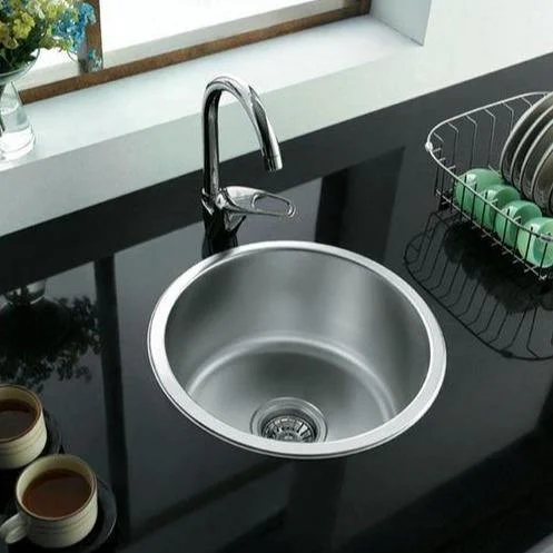 Nirali Rois Round Sink In Stainless Steel in 304 Grade