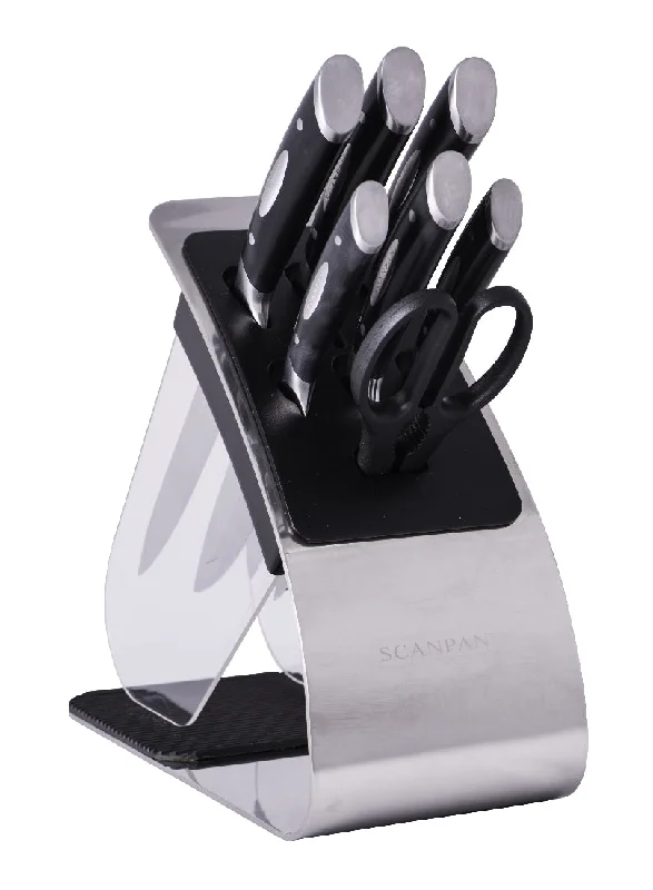 Scanpan Classic 8 Piece Eclipse Knife Block Set