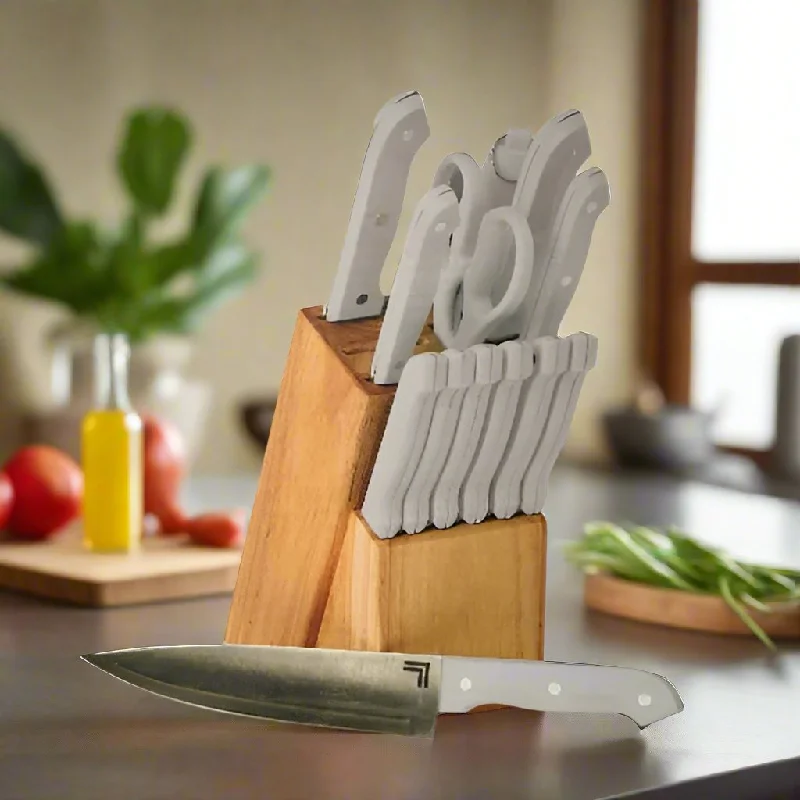 Sharper Image Knife Block Set - 14pcs