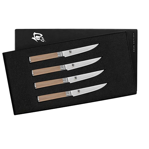 Shun Blonde Classic 4 Piece Steak Knife Set