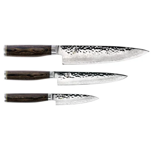 Shun Premier 3 Piece Chefs Knife Set