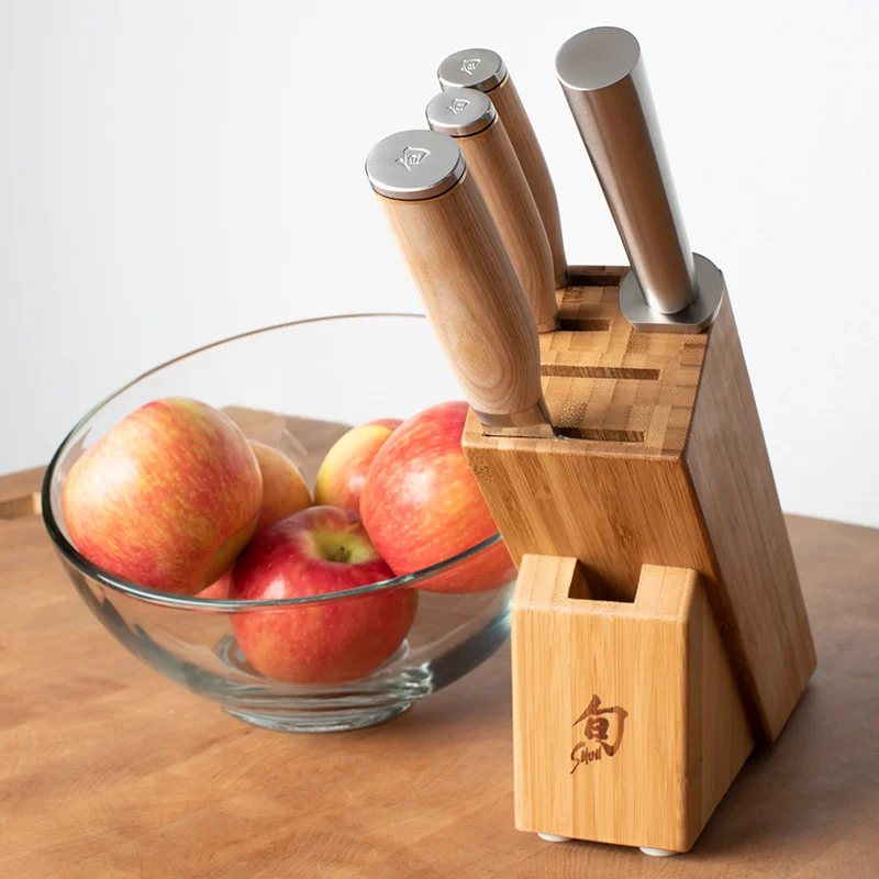 Shun Premier 5 Piece Starter Knife Block Set