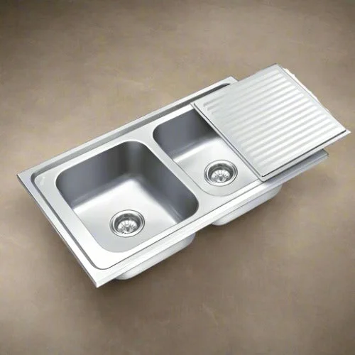 Nirali Super Slider Kitchen Sink in Stainless Steel 304 Grade