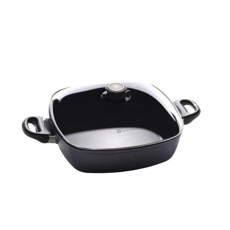 5-Quart (11" x 11" ) Square Casserole with Lid