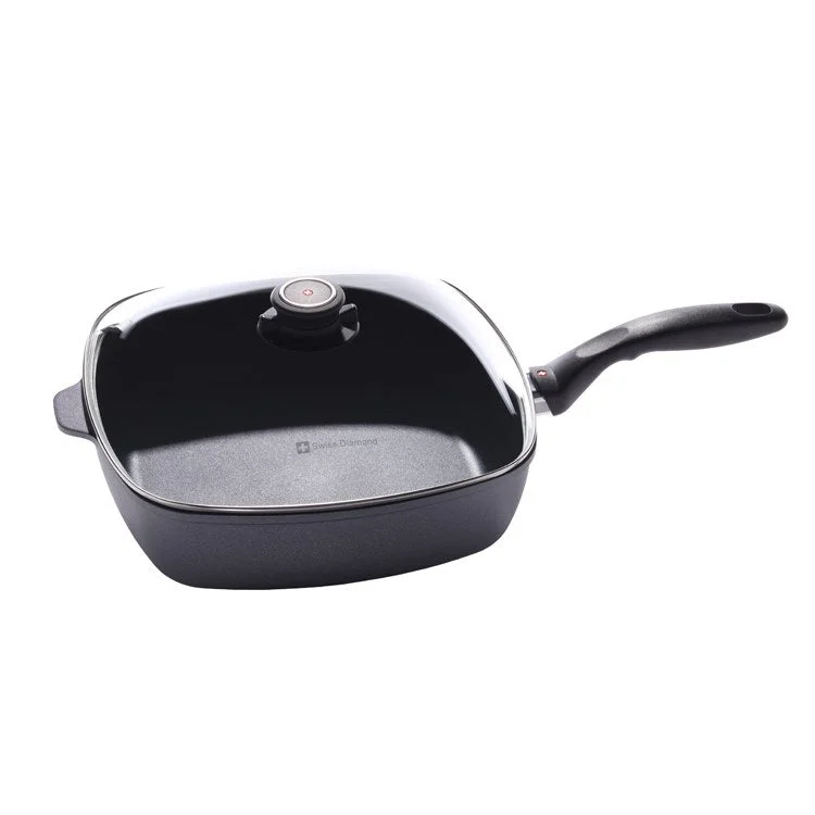 5-Quart (11" x 11" ) Square Fry/Saute Pan with Lid