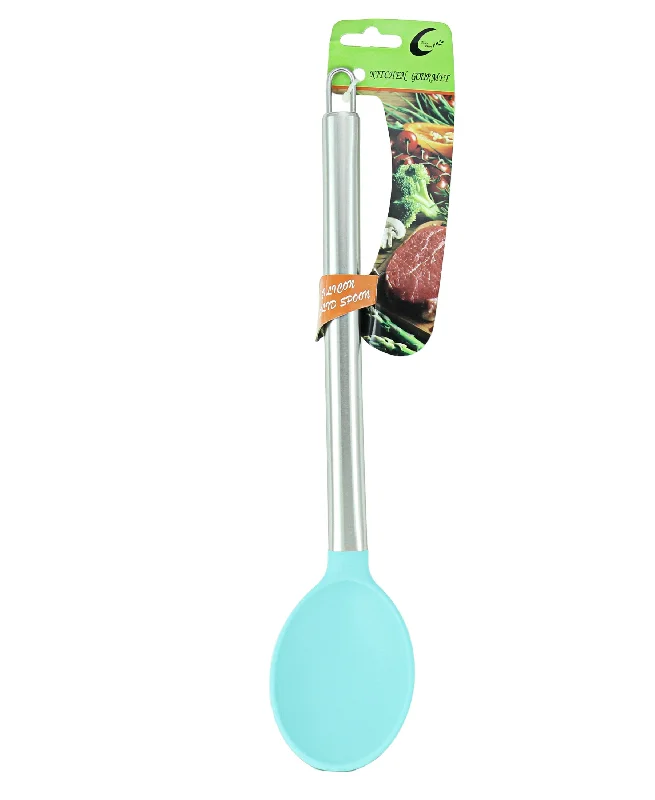 Table Pride Stainless Steel Solid Spoon - Blue