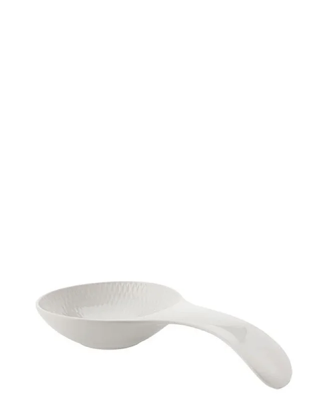 White Basics Diamonds Spoon Rest