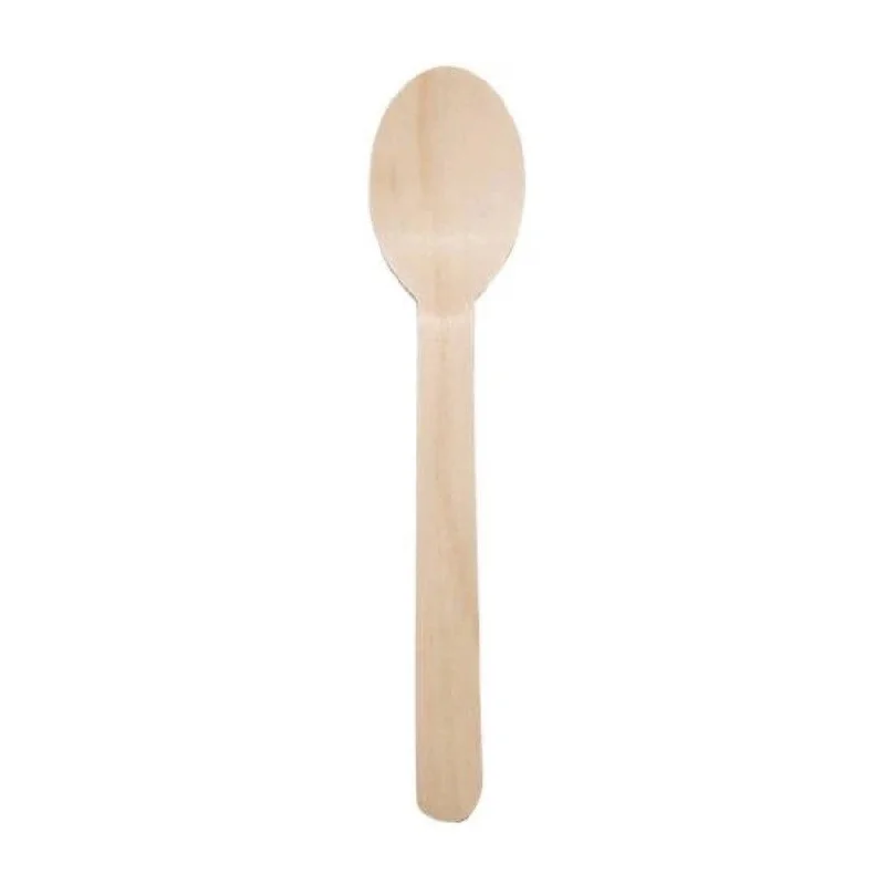 Wooden Spoon 20pc/pk - 16cm