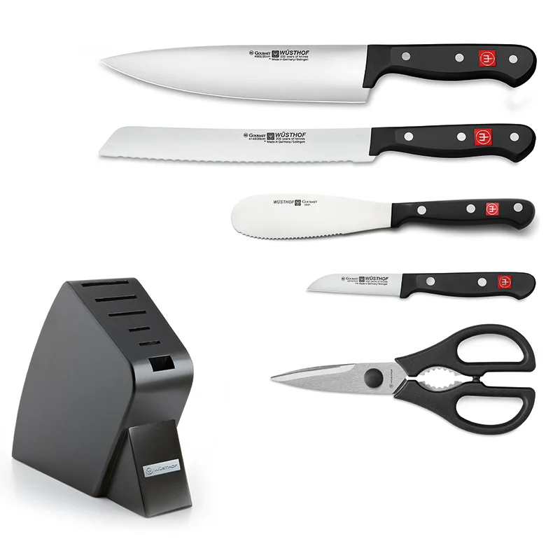 Wusthof Gourmet 6 Piece Studio Block Set