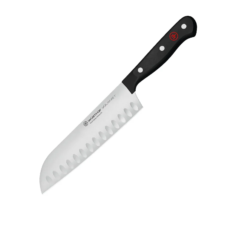 Wusthof Gourmet Santoku Knife with Hollows 17cm