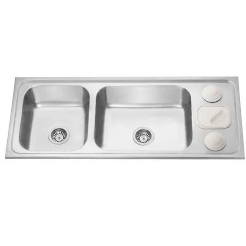 Zodiac Double Bowl Sink Streamlined Waste Management By Jayna