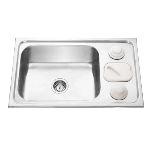 Zodiac Single Bowl Sink Streamlined Waste Management By Jayna