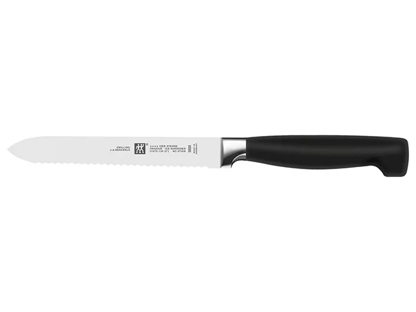 Zwilling J.A. Henckels Four Star 5" Serrated Utility Knife