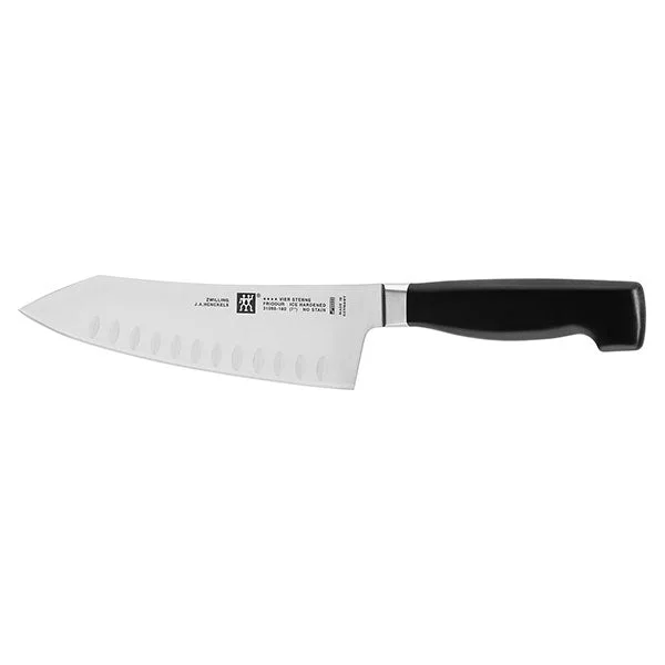 Zwilling J.A. Henckels Four Star 7" Rocking Santoku Knife