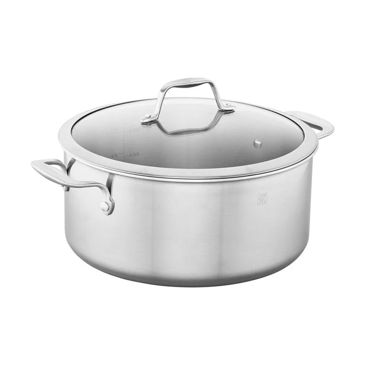 Spirit 3-Ply 8-Quart Stainless Steel Dutch Oven