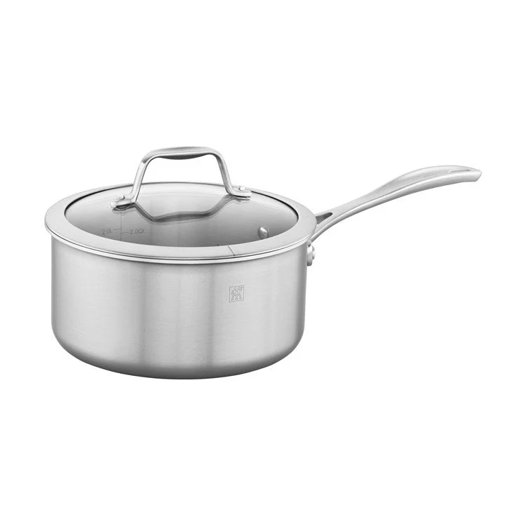 Spirit 3-Ply 3-Quart Stainless Steel Saucepan