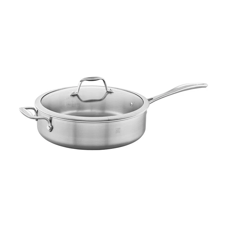 Spirit 3-Ply 5-Quart Stainless Steel Saute Pan