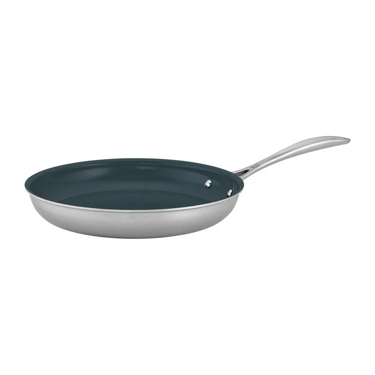 Clad CFX 10" Ceramic Nonstick Stainless Steel Frying Pan